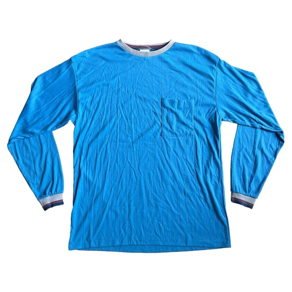 Vintage Rugger Crewneck Shirt Men's Size Large Made In USA - Picture 2 of 14